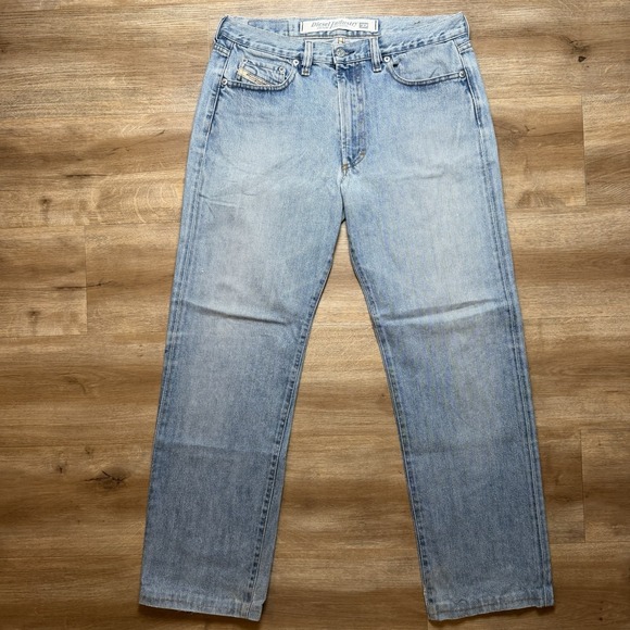 Diesel Other - Diesel Luster Jeans Men 31x29 Blue Slim Fit Denim Light Wash Made in Italy Y2K